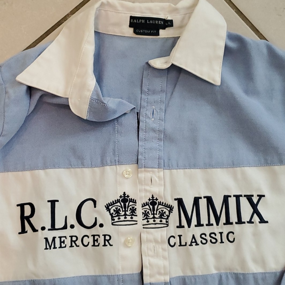LIKE NEW Ralph Lauren Large long sleeve shirt - Picture 2 of 4